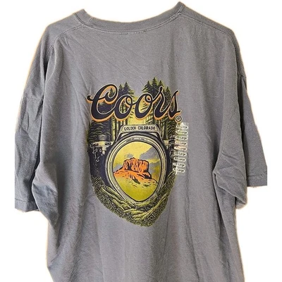 Camiseta temática Blue Coors Beer - Talla 2XL - Nueva con etiquetas Foto 1 de 4