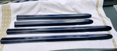 2000-2005 Buick Lesabre Dark Ming Blue Door Belt Trim Moulding Complete Set OEM  - Image 1 of 4