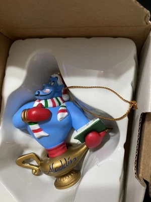 Libro de lámpara vintage de adorno de groiler DCO 022901 Aladdin Genie con caja Foto 1 de 4