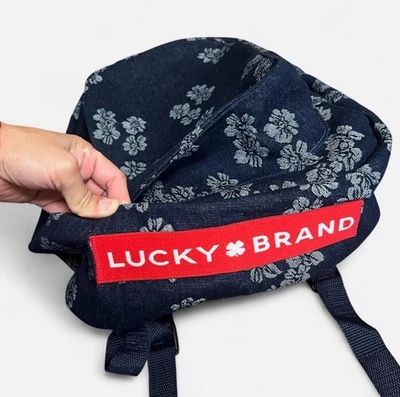Lucky Brand рюкзак цветочный печать полный размер книга сумка - Изображение 1 из 4