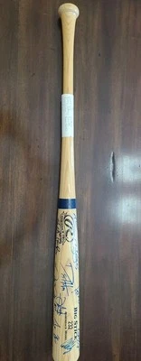 Bate autografiado de la Liga de Otoño AZ 2011, Cole, Panik y más, más de 20 autos, sin certificado de autenticidad  Foto 1 de 4