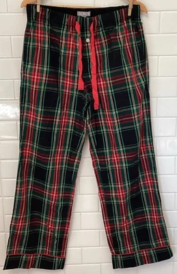 Mujer J Crew Stewart Tartán Cuadros Navidad Pijama Algodón Popelina Talla S Pequeño Pequeño Pequeño Foto 1 de 4