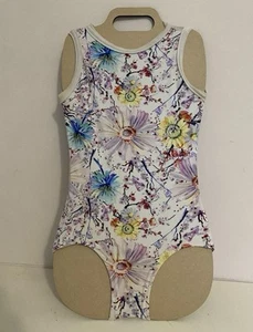 Simply Stella Details Tanzkleidung Blumenmuster Trikot Tanzkostüm Größe Kind Small - Bild 1 von 3