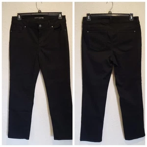 Pantalones Chico's negros de pierna recta talla 1,5R informales - Imagen 1 de 9