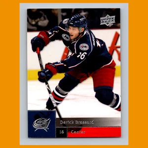 Derick Brassard #118 2009-10 Upper Deck Columbus Blue Jackets Hockey Card NHL - Picture 1 of 3