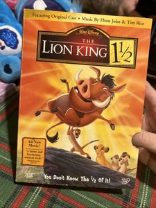 The Lion King 1 1/2 Movie (DVD, 2004, 2-Disc Set,) Walt Disney Picture - Foto 1 di 6
