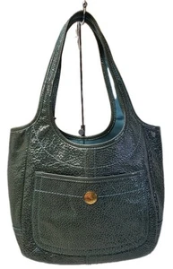 COACH LEGACY TEAL POND ERGO VERNICE PELLE #11012 - Foto 1 di 12