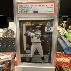 Bowman 2024 cromo NSCC PLATA PAQUETE JACOB WILSON - Imagen 1 de 2