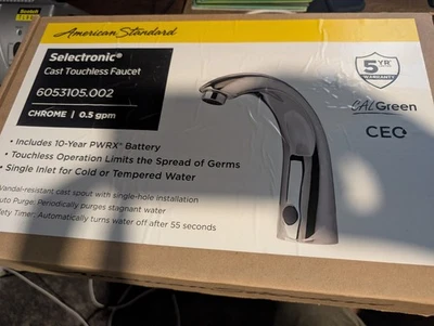 Grifo American Standard Selectronic fundido sin contacto 6053105.002 cromo RLi618 Foto 1 de 4