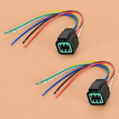 2x Headlight Connector Wiring Harness Pigtail Plug Fit for Kia Sportage - Image 1 of 4