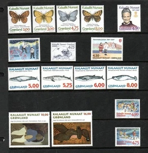 GREENLAND MNH 1997 COMPLETE YEAR SETS - Bild 1 von 1