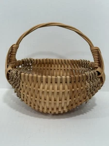 Sammelkorb, Gottesauge, ovale Form, Eier, Blumen, Korb mit Griffen Bauernhof - Bild 1 von 9
