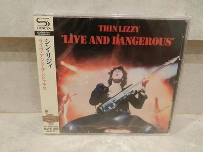 THIN LIZZY- "LIVE AND DANGEROUS" NEW (SHM-CD) OBI Japan UICY-25099 (2011) - Image 1 of 2
