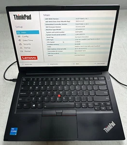 Lenovo ThinkPad E14 Gen 2 (i5-1135G7 @ 2.40, 8GB RAM, Boot 2 Bio) NO HD/ADAPTER - Picture 1 of 17
