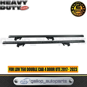 53" inch Roof Racks for LDV T60 Double Cab 4 Door Ute 2017 - 2023 Raised Rails - Picture 1 of 16
