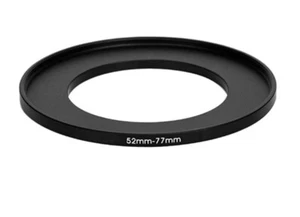 52-77mm Metal Step Up Ring Convert Adapter for Canon, Sony, Nikon, Penrax Lens - Picture 1 of 2