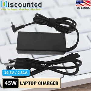 45W 19.5V 2.31A AC Adapter Charger for HP Model TPN-CA14 P/N L25296-003 Supply - Picture 1 of 8