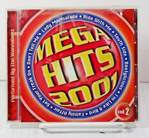 Mega Hits 2001 Vol 2 Music CD Rock Pop The Wannabeez Import MH 12132 - Picture 1 of 4
