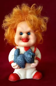 UdSSR russisch-sowjetisches Gummispielzeug Puppe Moskau Zirkus Clown KUKLACHEV Katzentheater - Bild 1 von 5