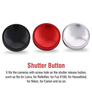 Soft Shutter Release Button Camera Shutter Button 3pcs Universal - Picture 1 of 12