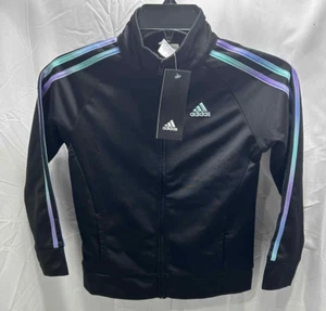 Adidas Girls Long Sleeve Mélange Hooded Fleece Pullover, Size 6X - Picture 1 of 4
