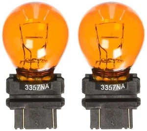 RoadPro RP-3357NA Amber #3357 Heavy Duty Replacement Bulb, (Pack of 2) - Picture 1 of 7