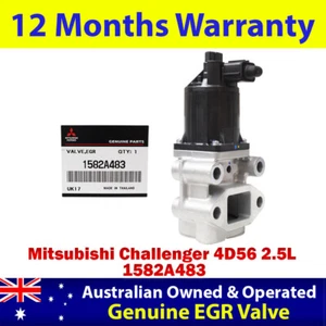 Genuine EGR Valve For Mitsubishi Challenger 4D56 2.5L 1582A483 - Picture 1 of 11