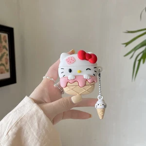 Kittens Earphone Case For Apple Airpods 4 1 2 3 ProSoft Silicone Cover Cute - Picture 1 of 11