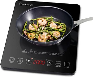 Piastra a Induzione Singolo , Da 2000 W Con Design Sottile, 20 Livelli Di Potenz - Foto 1 di 12