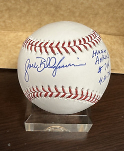 Jack Billingham Cincinnati Reds signed baseball Hank Aaron's 714th 4-4-74