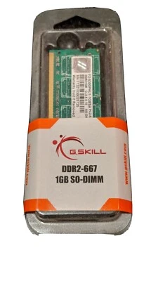 1GB G.Skill DDR2-667 (PC2-5300) SO-DIMM 200-pin module - Image 1 of 2