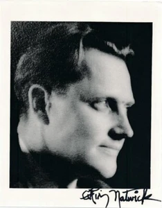 Grim Natwick - SELTENES Vintage signiertes Foto (Betty Boop Cartoonist) - Bild 1 von 1