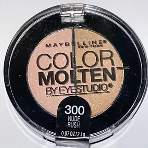 (1) MAYBELLINE Eye Shadow Color Molten By Eyestudio #300 Nude Rush - Picture 1 of 4