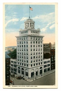 Portland Journal Zeitungsgebäude, OR, Oregon, um 1920. News. Journalismus. - Bild 1 von 2