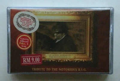 Tribute To The Notorious B.I.G. Puff Daddy Rare 1997 Malaysia Cassette Brand New - Image 1 of 3