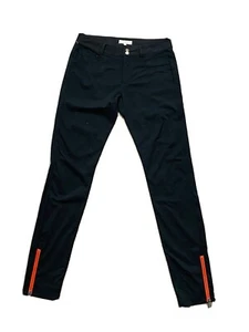 Pantalón ANATOMIES Negro Talla Pequeña Nuevo Sin Etiquetas Rojo Cremallera Tobillo - Imagen 1 de 4