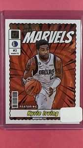 Kyrie Irving 2023-24 Donruss #2 Net Marvels Gold Press Proof - Picture 1 of 2