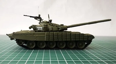 T-72AV Soviet Russian/USSR Tank 1/43 Handmade by SPBM - Image 1 of 4