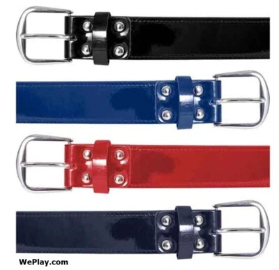 Champro PATENT LEATHER Baseball Belt, Fastpitch, Softball Belt - Image 1 of 4