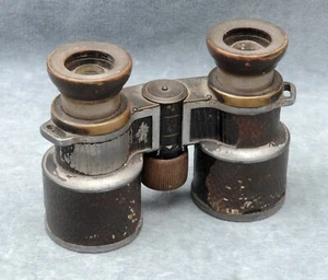 VINTAGE FERNGLAS "MADE IN FRANCE", TRASHED, FOR PARTS - Bild 1 von 3