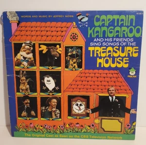 CAPTAIN KANGAROO & FRIENDS TREASURE HOUSE ALBUM VINTAGE VINYL RECORD AS-IS 1968 - Picture 1 of 2
