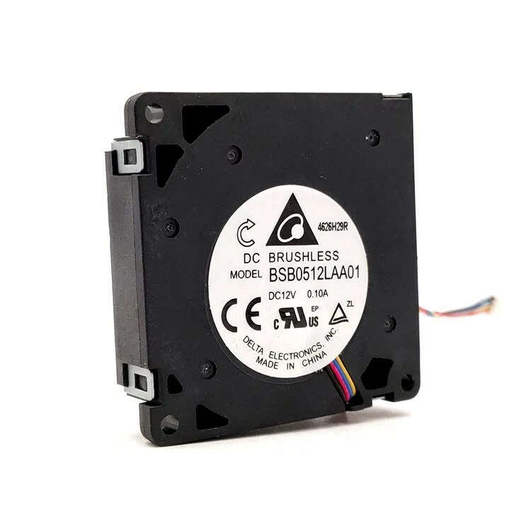 DELTA BSB0512LAA01 DC12V 0.1A 50X50X10MM 4-Pin Silent PWM Turbo Cooling Fan  - Image 1 of 4