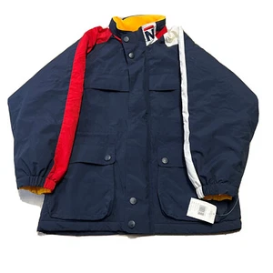 Nautica Jacket Boys L Winter Puffer Hip Hop Vintage 90s NOS Sailing - Picture 1 of 5