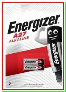 2 ENERGIZER A27 Batterie Pile MN27 LR27A G27A L828 CA22 EL812 27A cancello auto - Foto 1 di 3