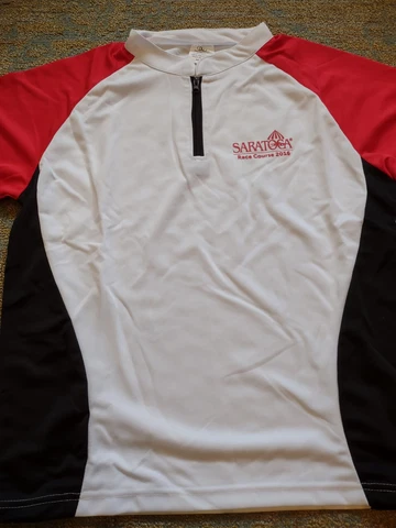 2016 Saratoga Race Course- New York- Athletic Pullover- New- Size Medium Cover
