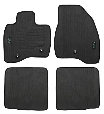 Floor Mats for 2015 to 2019 Ford Explorer All-Weather Front and Rear Black - Изображение 1 из 4