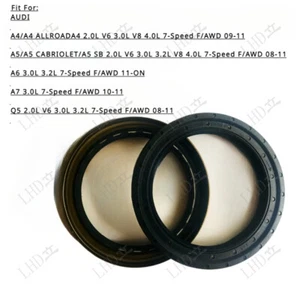2Pcs 0B5 DL501 Transmission Fron Oil Seal For Audi A4 A5 A6 A7 Q5 07-11 7 Speed; - Picture 1 of 6