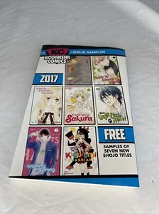 KC Kodansha Comics SHOJO 7 Titel SAMPLER 2017 TASCHENBUCH - Bild 1 von 6