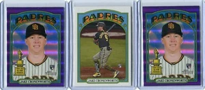 2021 Topps Heritage High Number Jake Cronenworth RC Lot - 1 Action, 2 Purple!! - Picture 1 of 1
