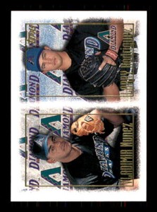 1997 Baseball Topps Vladimir Nunez / Larry Rodriguez RC Diamondbacks #250